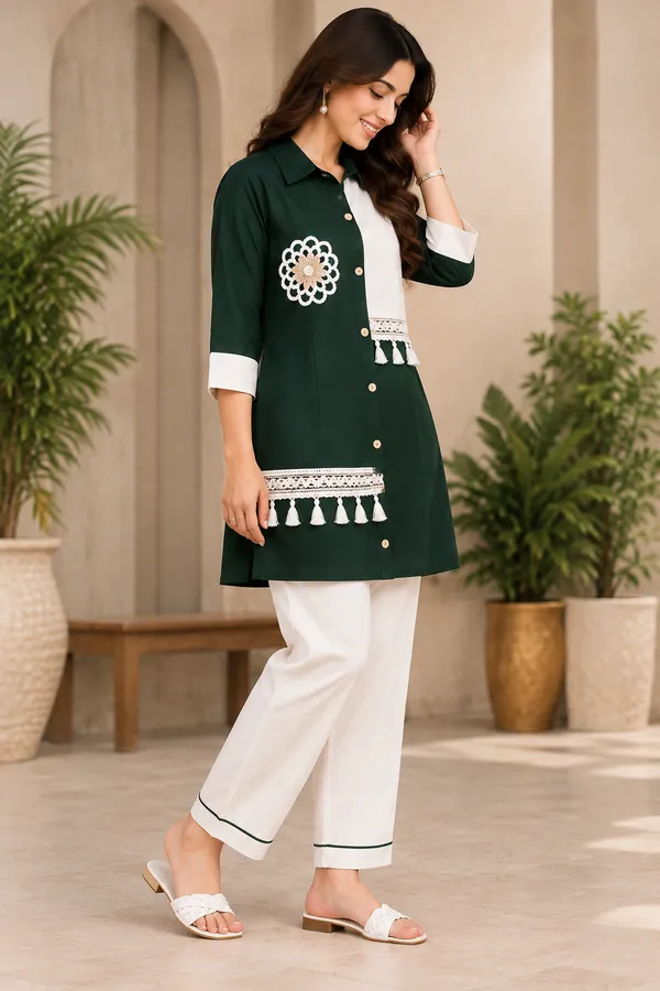 Green_Embroidered_Kurta_Pant_Set_for_Women