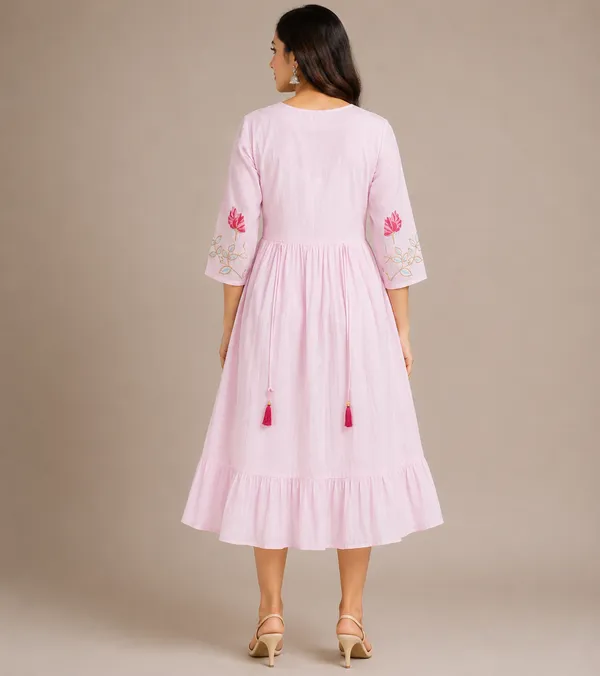 Baby_Pink_Cotton_Embroidered_Midi_Dress_For_Women