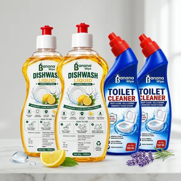 Multicolor_Natural_Lemon_Citrus_Fragrance_Dishwash_And_Toilet_Cleaner_(Pack_of_4)