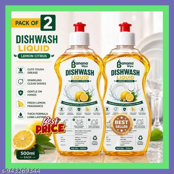 Lemon_Citrus_Dishwash_Liquid_500Ml_Pack_Of_2