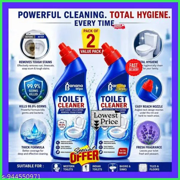Multicolor_Natural_Lemon_Citrus_Fragrance_Dishwash_And_Toilet_Cleaner_(Pack_of_4)