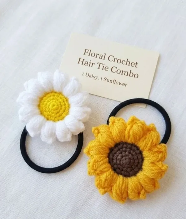 Daisy_&_Sunflower_Rubber_Band_Combo