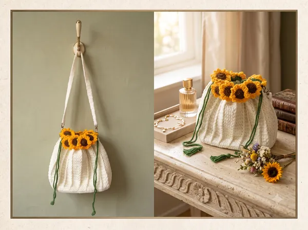 Sunflower_Drawstring_Bag
