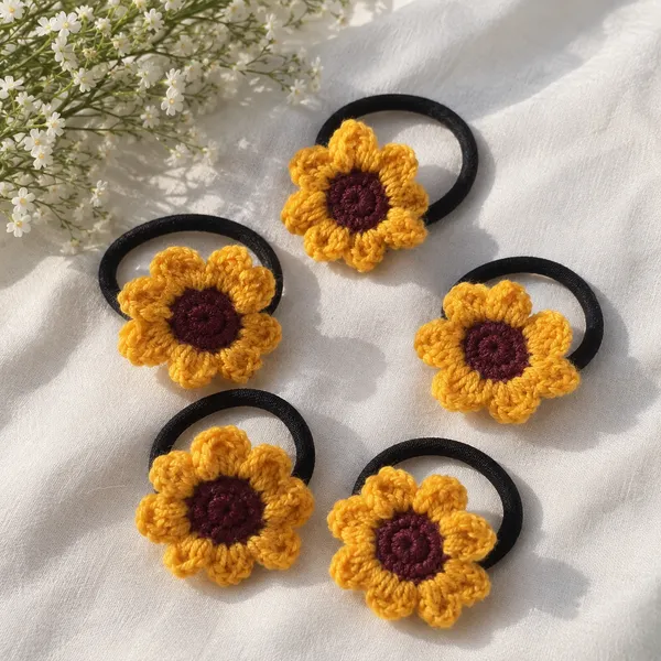 Sunflower_Rubber_Band