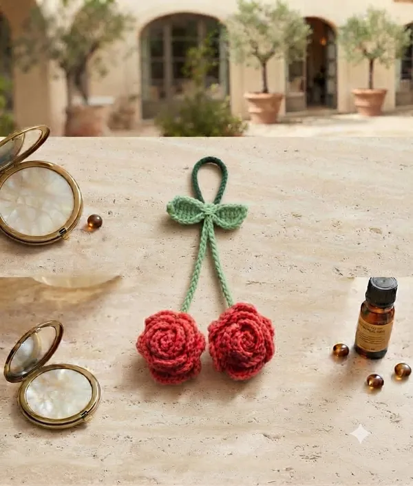 Rose_2-in-1_Bag_Charm_/_Hair_Tie