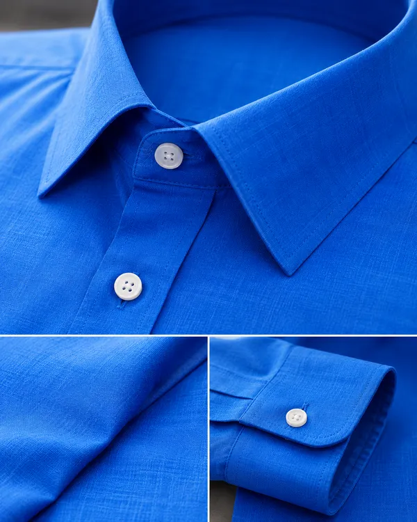 Royal_Blue_Solid_Men_Shirt