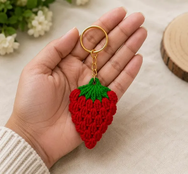 Strawberry_Key_Chain