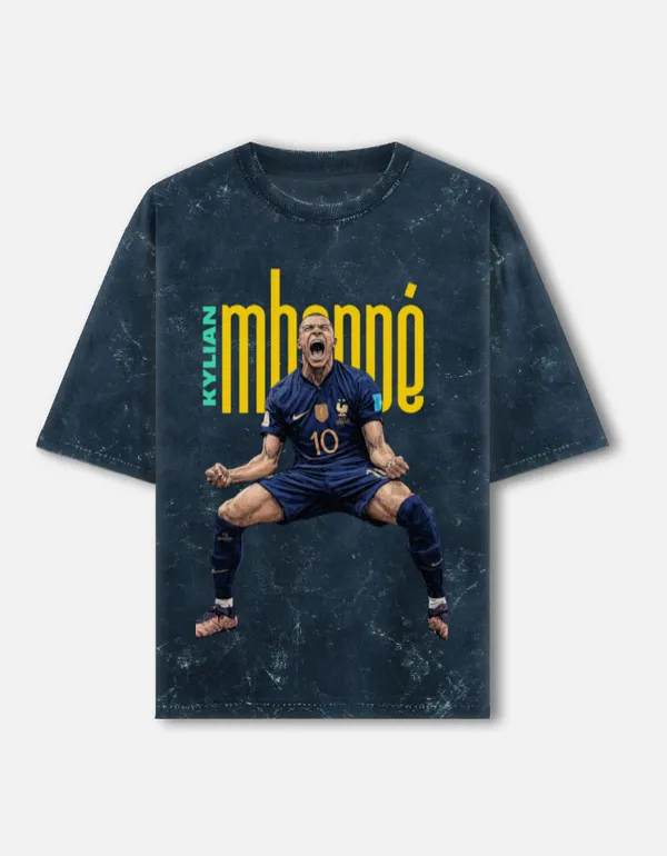 Mbappe_celebration_Acid_Washed_Oversized_Tee