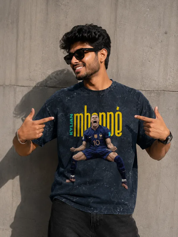 Mbappe_celebration_Acid_Washed_Oversized_Tee