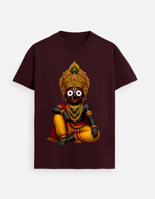 Lord_Jaganath_sitting_Supima_T-Shirt
