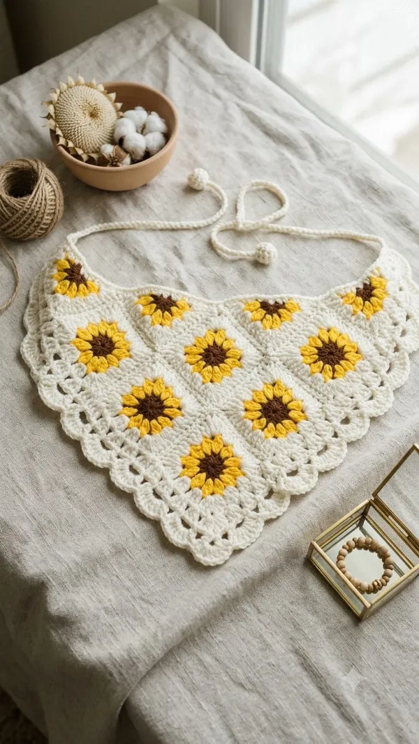 sunflower_Flower_Bandana