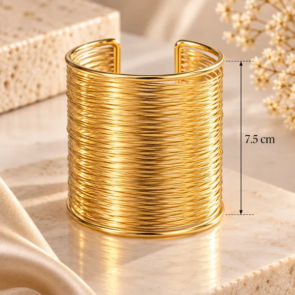 Gold_Plated_Wire_Cuff_Bracelet_for_Women_|_Saivanyas