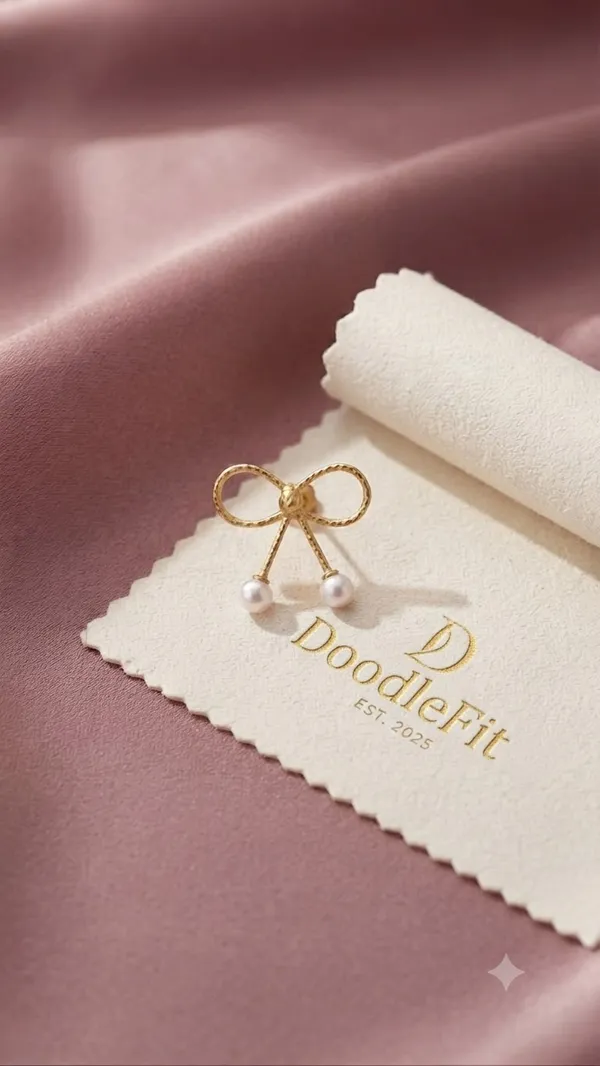 Cute_Bow_pearl_ear_studs_for_women_