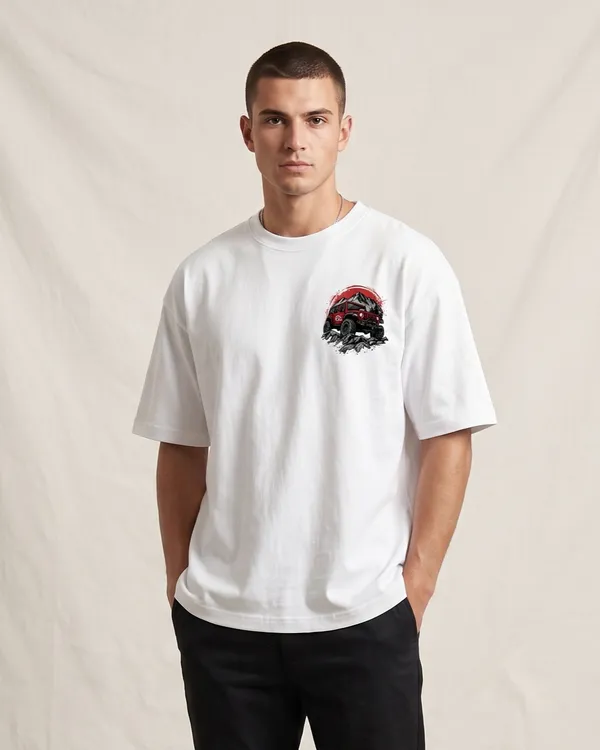 DF-_Oversized_Car_print_T-shirt_for_men