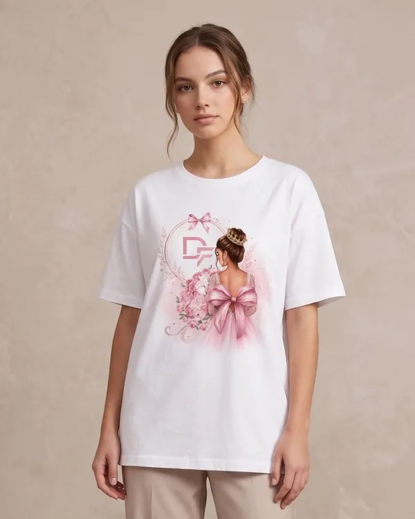 DF-_Women_oversized__printed_T-shirt