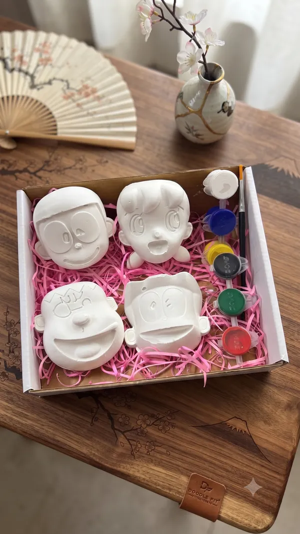 Doremon_characters_DIY_painiting_kit_set