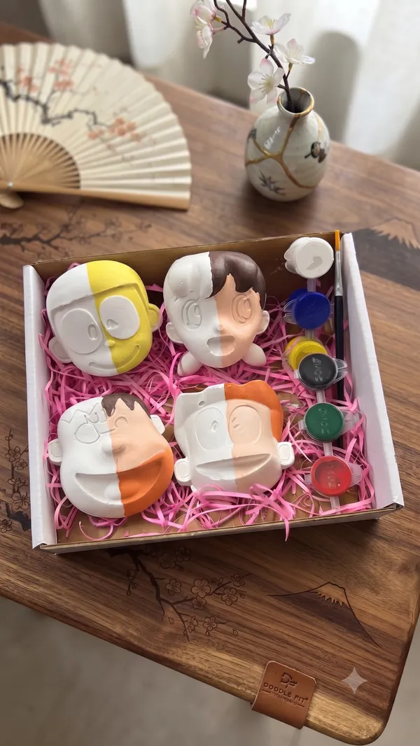 Doremon_characters_DIY_painiting_kit_set