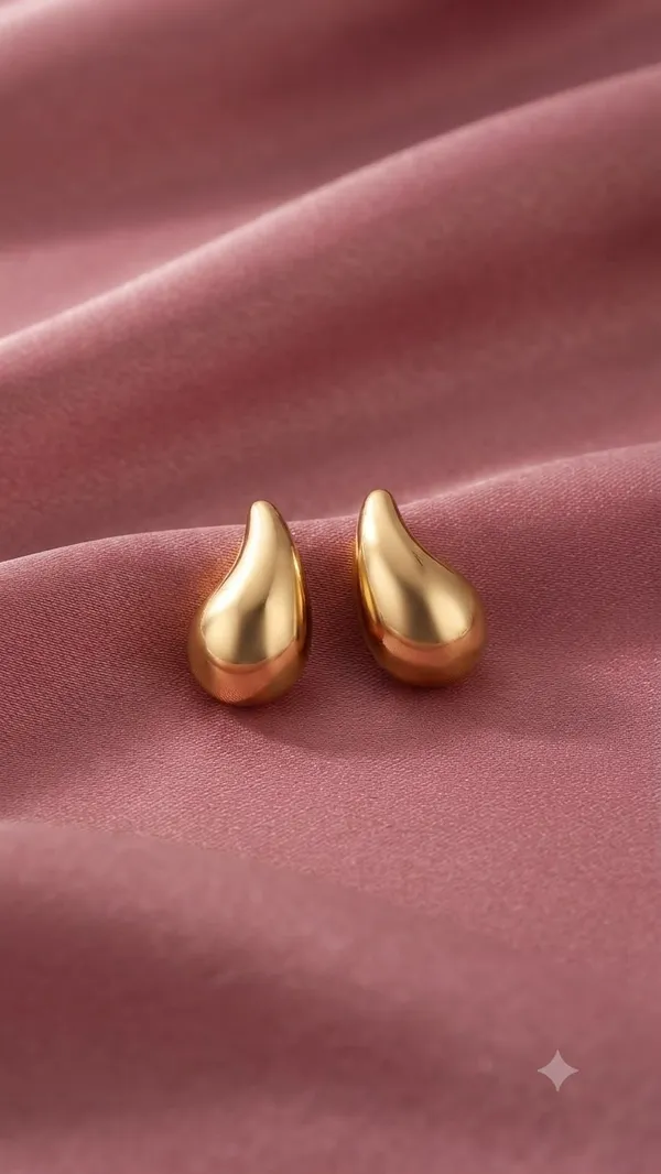 Drop_design_gold_plated_ear_studs_
