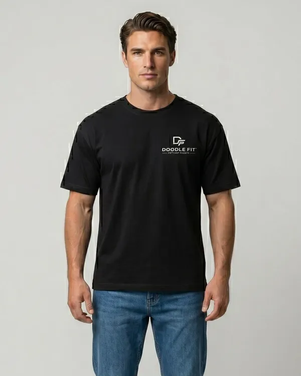 DF-Black_Terry_Cotton_Oversized_Graphic_Print_T-Shirt_For_Men