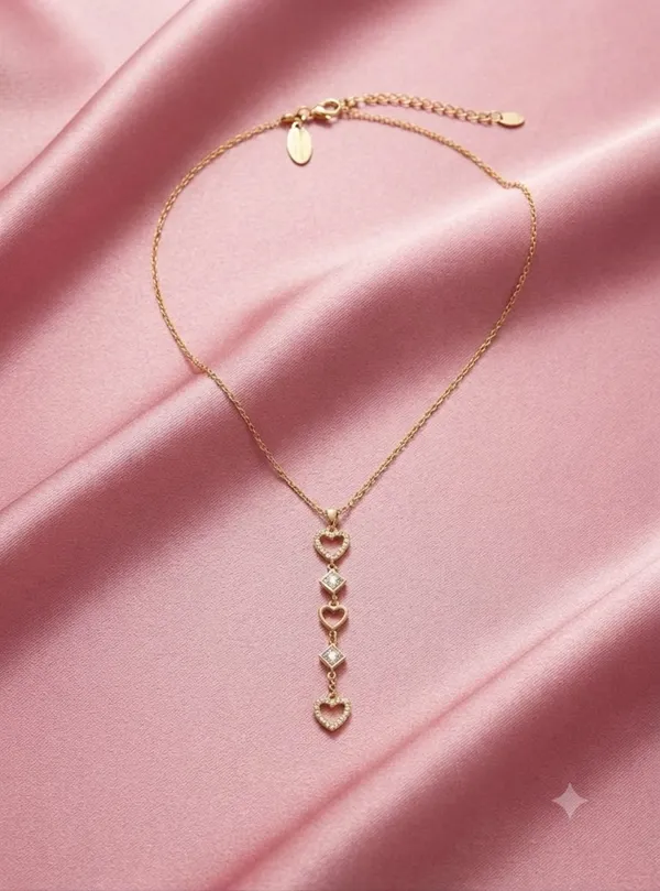 Heart_Anti_Tarnish_Gold_plated_Drop_Chain