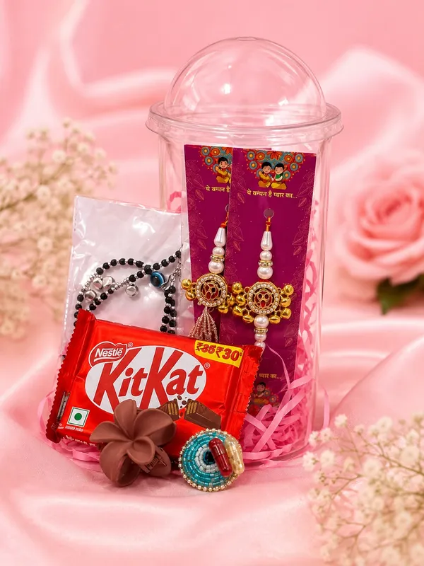 Rakhi_Glass_hamper_Set_of_4_things