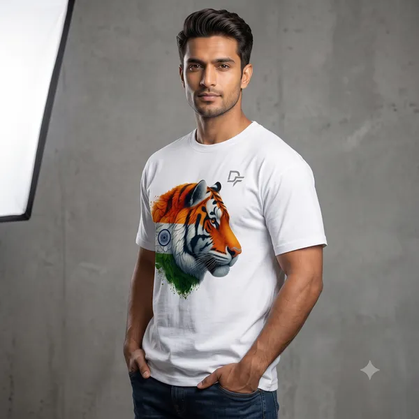 Independence_Day_Tiger_Printed__T-Shirt_