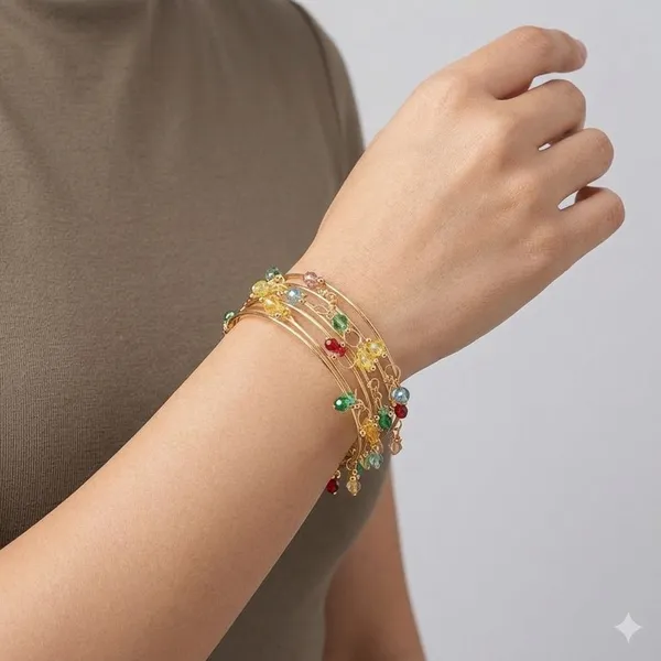 Kashmiri_colorful_gold_plates_bangles