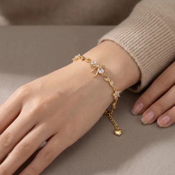 Bow_anti_tarnish_trending_bracelet