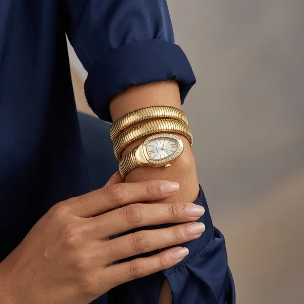 Gold_Stainless_Steel_Coil_Snake_Crystal_Bezel_Bracelet_Watch_For_Women