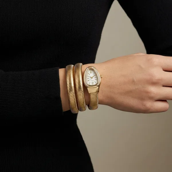 Gold_Stainless_Steel_Coil_Snake_Crystal_Bezel_Bracelet_Watch_For_Women