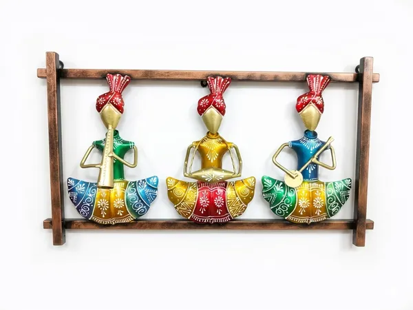 Iron_Frame_Traditional_Musician_Figurine_Wall_Decor_Set_Of_3