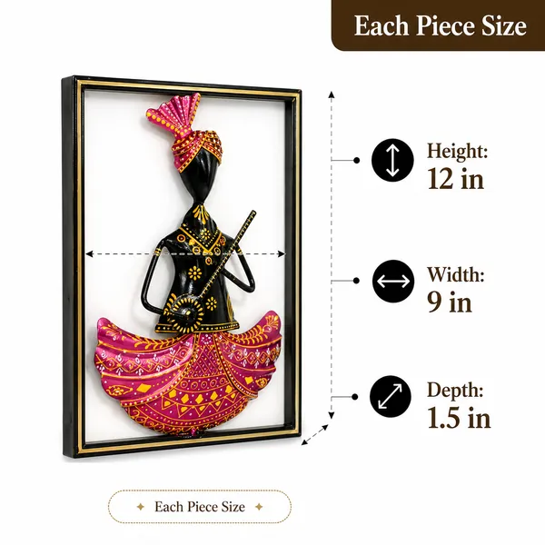 Iron_Tribal_Hand-Painted_Musician_Figurine_Wall_Art_Set_Of_3