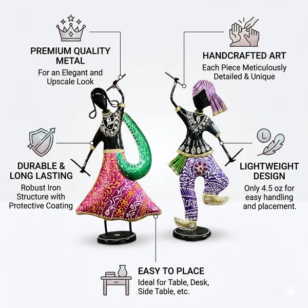 Iron_Hand-Painted_Crystal_Embellished_Musician_Showpiece_Set_Of_2