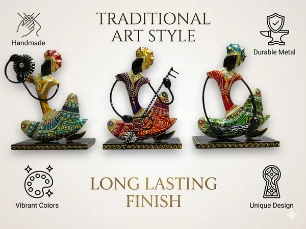 Iron_Hand-Painted_Seated_Musician_Showpiece_Set_Of_3
