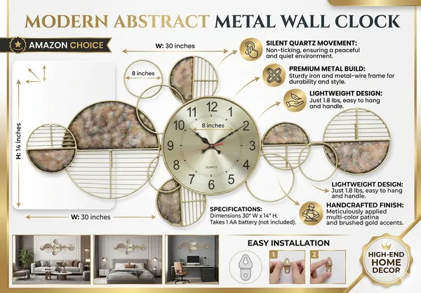 Iron_Modern_Geometric_Gold_Tone_LED_Analog_Wall_Clock