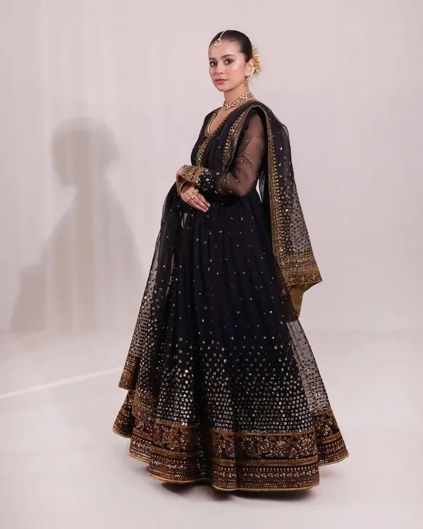 Black_Soft_Butterfly_Net_Anarkali_Lehenga_Set_For_Women
