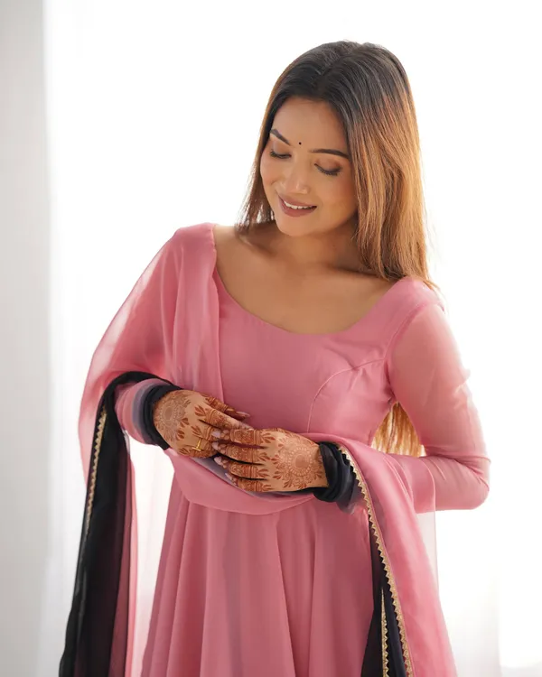Pink_And_Black_Heavy_Pure_Soft_Fox_Georgette_Anarkali_Suit_Set_For_Women