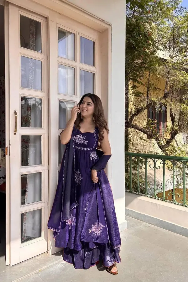 Purple_Fendy_Silk_Lehenga_Choli_Set_For_Women