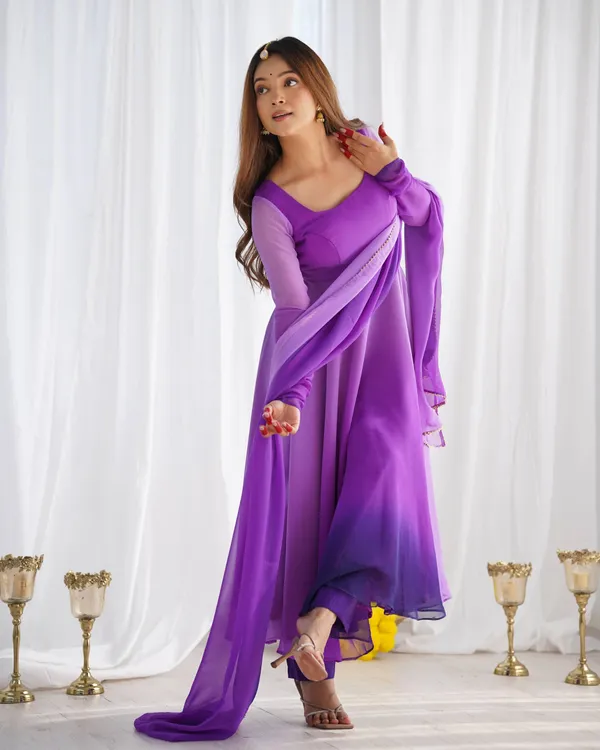 Purple_Heavy_Pure_Soft_Fox_Georgette_Anarkali_Suit_Set_For_Women