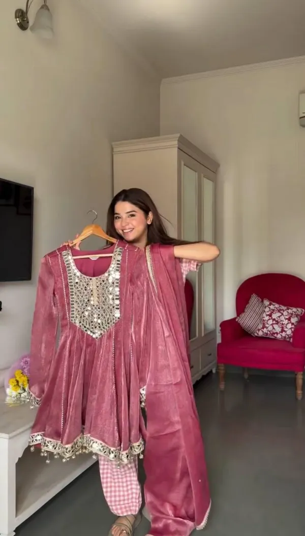 Pink_Gold_Crush_Anarkali_Suit_Set_For_Women