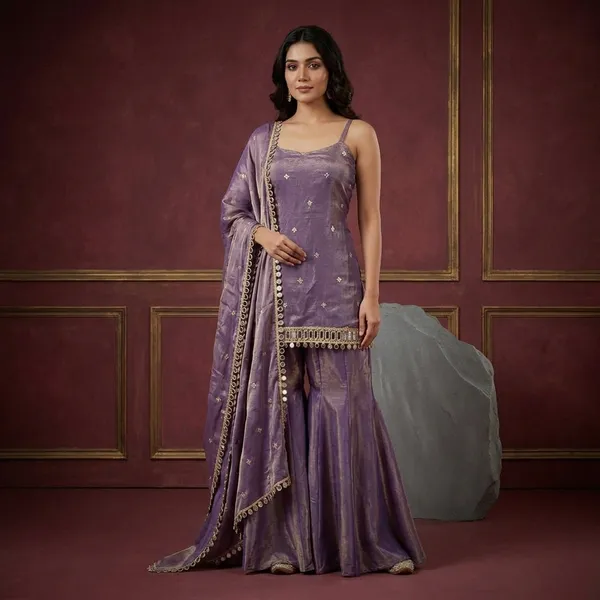 Purple_Fendy_Silk_Sharara_Dupatta_Set_For_Women