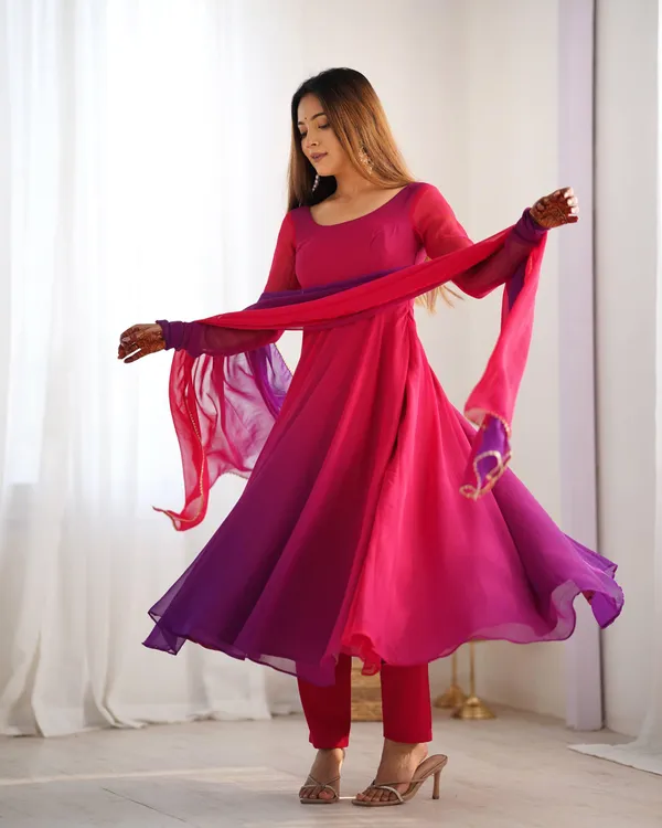 Pink_And_Purple_Heavy_Pure_Soft_Fox_Georgette_Anarkali_Suit_Set_For_Women