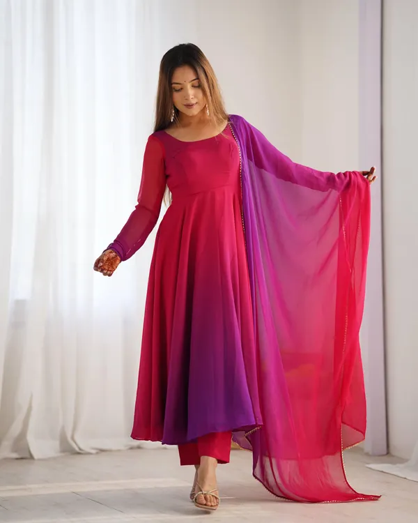Pink_And_Purple_Heavy_Pure_Soft_Fox_Georgette_Anarkali_Suit_Set_For_Women