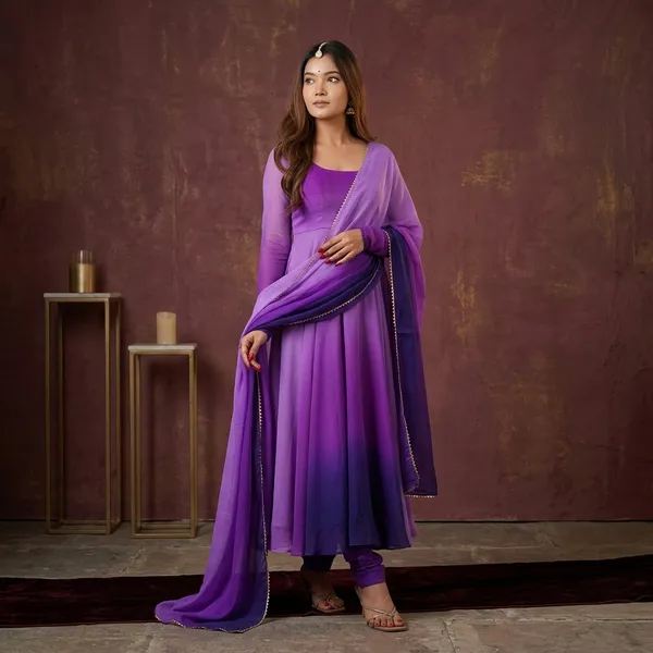 Purple_Heavy_Pure_Soft_Fox_Georgette_Anarkali_Suit_Set_For_Women