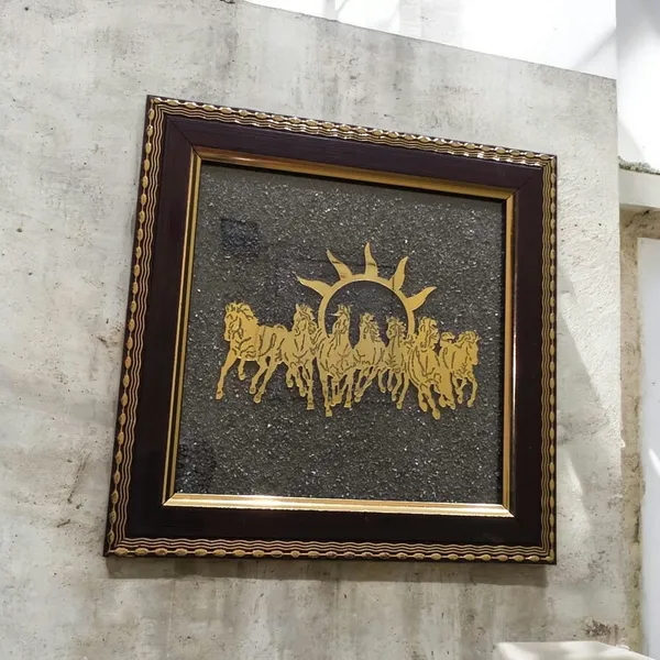Pyrite_7_Horses_Decorative_Wall_Art_Frame