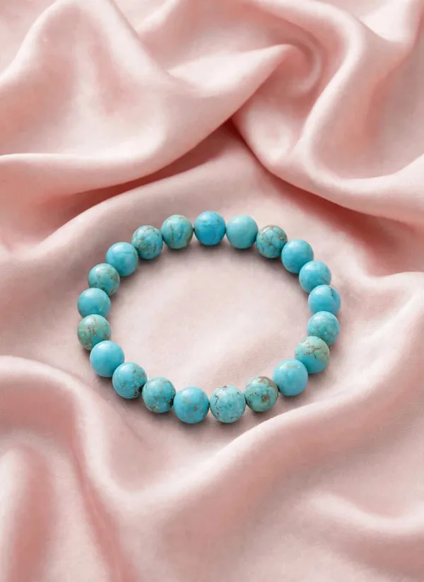 Natural_Turquoise_Round_Beaded_Bracelet_For_Men_And_Women_(100%_Original)_with_lab_certificate