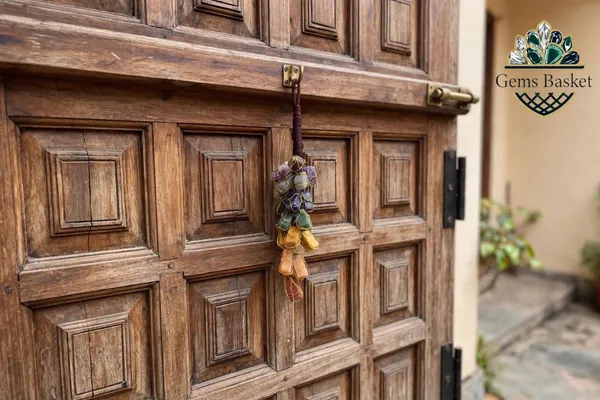 7_chakra_healing_stone_chimes_/hanger_for_car_and_home_decor_/reiki_healing_