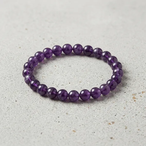 Purple_Natural_Amethyst_Beaded_Stretch_Bracelet_For_Men_And_Women