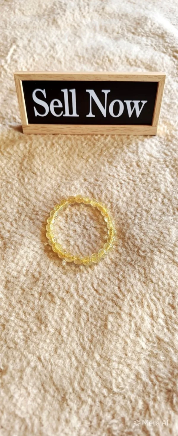 Citrine_Yellow_Adjustable_Bracelet_100%_original_product_with_lab_certificate_