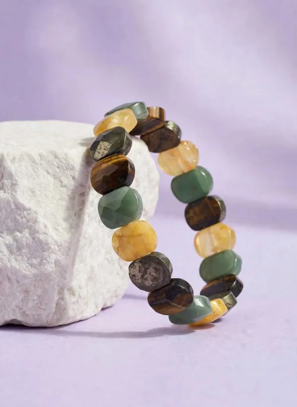Money_Magnet_Oval_Cut_unisex_Bracelet_semi_premium_stone_